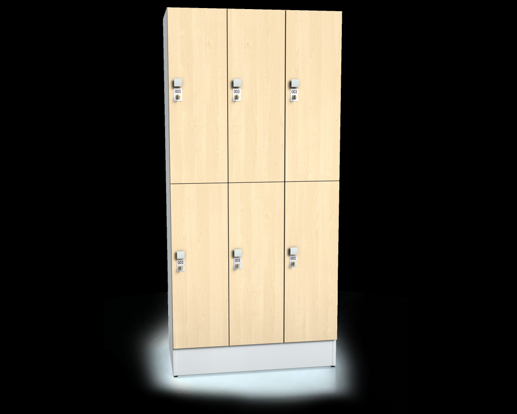 Dělená premium šatní skříňka ALFORT DD 1920 x 1200 x 520